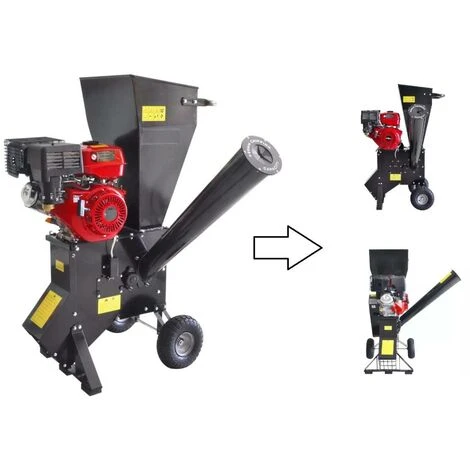 BIGBGLS Broyeur Thermique De Branches Et Végétaux - 390cc / 13 HP 3 BIGBGLS Broyeur Thermique De Branches Et Végétaux - 390cc / 13 HP