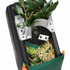 GARDEBRUK - Broyeur De Jardin Végétaux 2400 W Déchiqueteur Jardin électrique Sac Ramassage 2x50L Branches Arbuste 45mm Déchets Verts -Promos Broyeur de végétaux Magasin 18477492 5