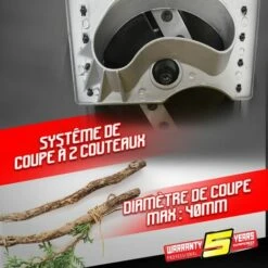 GARDEOPRO Broyeur De Végétaux électrique 2500W - Gardeo 10 GARDEOPRO Broyeur De Végétaux électrique 2500W - Gardeo -Promos Broyeur de végétaux Magasin 18596402 4