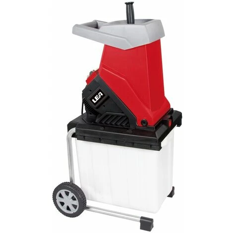 Broyeur De Branches électrique 2500W Coupe 40mm LEA LE54250-40B - Rouge 4 Broyeur De Branches électrique 2500W Coupe 40mm LEA LE54250-40B - Rouge – Image 2