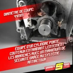 GARDEO PRO Broyeur De Végétaux électrique 2800W 44MM - Gardeo 9 GARDEO PRO Broyeur De Végétaux électrique 2800W 44MM - Gardeo -Promos Broyeur de végétaux Magasin 2746822 3