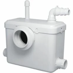 WATERSAN Broyeur Broyelec 3 Raccords Blanc