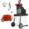 BROYEUR JARDIN ELECTRIQUE 2,8kW 45MM SCHEPPACH GS60 + EXTENSION CÂBLE 20 MT 1 BROYEUR JARDIN ELECTRIQUE 2,8kW 45MM SCHEPPACH GS60 + EXTENSION CÂBLE 20 MT -Promos Broyeur de végétaux Magasin 36242933 1