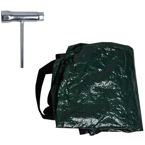 Broyeur électrique, Puissance 2500W, Capacité Coupe 45mm, Grande Trémie, 1 Sacs Dcollecte 45l, Roues Et Poignée Pour Le Transport. – Greencut GE250C 5 Broyeur électrique, Puissance 2500W, Capacité Coupe 45mm, Grande Trémie, 1 Sacs Dcollecte 45l, Roues Et Poignée Pour Le Transport. – Greencut GE250C – Image 3