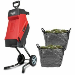 Pack SCHEPPACH Broyeur électrique - 2400 W - 2 Sac Collecteurs - GS55 - Tronçonneuse Thermique ProCut - 25 Cm - 700 W - CSP2540 -Promos Broyeur de végétaux Magasin 54111082 5