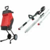 Pack SCHEPPACH Broyeur électrique - 2400 W - 2 Sac Collecteurs - GS55 - Taille-haies - 41 Cm - 900 W - TPH900 -Promos Broyeur de végétaux Magasin 54111130 1