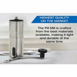 Fei Yu Broyeur De Pilules - Écrase Plusieurs Comprimés En Une Poudre Fine - Broyeur à Médicaments Métalliques -Promos Broyeur de végétaux Magasin 57793895 3