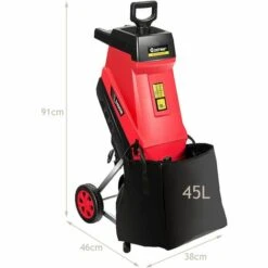 RELAX4LIFE Broyeur De Jardin Électrique 2400 W, Broyeur Végétaux Et Branches Électrique Avec Sac Collecte 45 L, Broyeur à Couteaux Épaisseur Jusqu'à 45 Mm Pour Parc, Pelouse 11 RELAX4LIFE Broyeur De Jardin Électrique 2400 W, Broyeur Végétaux Et Branches Électrique Avec Sac Collecte 45 L, Broyeur à Couteaux Épaisseur Jusqu'à 45 Mm Pour Parc, Pelouse -Promos Broyeur de végétaux Magasin 64129968 5