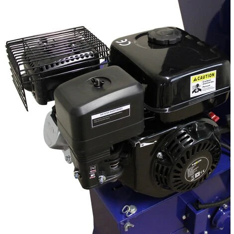 T-Mech Broyeur De Branches, Déchiqueteuse De Feuilles D’arbre 196 Cc 6,5 CV Pour Jardiniers Professionnels Et Paysagistes - Bleu 7 T-Mech Broyeur De Branches, Déchiqueteuse De Feuilles D’arbre 196 Cc 6,5 CV Pour Jardiniers Professionnels Et Paysagistes - Bleu – Image 5